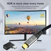 Chenyang Cy Mini Dp Displayport 1.4 8k 60hz į Dp Displayport adapteris, jungtis iš tėviškos į moterišką, 90 laipsnių kampu į kairę, Ultra Hd Uhd vaizdo kompiuteriui, nešiojamam kompiuteriui, 4 vnt./rinkinys