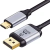 Chenyang Cy Usb C į Displayport adapteris 4k monitoriui, nešiojamam kompiuteriui Dp Displayport į Usb C kabelis