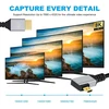Chenyang Hdmi 2.1 kabelis, Hdmi kištukas į Micro Hdmi kištuką 90 laipsnių kampu į kairę 8k @ 60hz 4k @ 120hz 48gbps itin didelės spartos kabelis paauksuotas 1,64 pėdos/0,5 m skirtas televizoriui, monitoriui, kompiuteriui