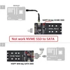 Chenyang M.2 Nvme Pcie Ssd į Sff-8654 ir Ngff Sata Ssd į Sata 2 viename adapteris pagrindinei plokštei (nvem Ssd į Sata neveikia).