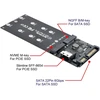 Chenyang M.2 Nvme Pcie Ssd į Sff-8654 ir Ngff Sata Ssd į Sata 2 viename adapteris pagrindinei plokštei (nvem Ssd į Sata neveikia).