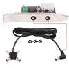 Pagrindinė plokštė Chenyang motininės plokštės sata/ide maitinimo į dc 12v/5v jumper maitinimo adapterio keitiklis su 12 cm pci-e laikikliu
