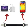 Chenyang plokščias usb c kabelis, usb 2.0 male į usb c male ribbon flex duomenų perdavimo įkrovimo ilgiklio adapteris 2.0 m