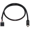 Chenyang Usb 2.0 9 kontaktų 10 kontaktų pagrindinės plokštės jungtis į mini Usb 5 kontaktų duomenų kabelį 0,5 m