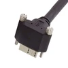 Chenyang usb 3.0 į usb 3.0 micro-b duomenų kabelis su varžtų tvirtinimu pramoninei kamerai 90 laipsnių žemyn kampu 1.2 m