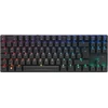 Cherry Mx 8.2 Tkl belaidė žaidimų klaviatūra be skaičių klaviatūros, vokiškas išdėstymas (qwertz), bluetooth, 2,4 Ghz ir kabelis, Mx2a Raudona jungikliai, juoda