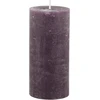 Chic Antique Macon kaimiška žvakė Antique Altar Candle 100% Parafinas Ilgas degimo laikas H15/d7 cm Plum