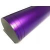 Chromatinė matinė perlo satino violetinė plėvelė 50x152cm