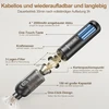Chuboor rankinis dulkių siurblys, rankinis dulkių siurblys su baterija 17000 Pa, 4 viename mini dulkių siurblys su 8000 Mah baterija ir Hepa trigubu filtru, veikimo trukmė 25 min, įkraunamas per Usb