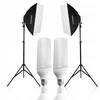 Cinegen 2x Softbox studijinė lempos 60x60 cm, 65w