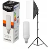 Cinegen Studijinis apšvietimo rinkinys: Softbox 50x70cm, 85w Led lemputė, 230cm stovas