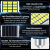 Cjbin automobilio led vidaus apšvietimas, 8 vnt., 41 mm led automobilio vidaus apšvietimas, 12 v 1,2 w led vidaus apšvietimo lemputė automobiliui, automobilio vidaus apšvietimas, lengva naudoti, balta šviesa