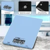 Clatronic Kw 3626 virtuvinės svarstyklės | Matavimo diapazonas iki 5000 g | 1 g žingsniai | Taros funkcija | Kepimas | Virimas | Stiklinis svėrimo paviršius | Automatinis išsijungimas | Lcd ekranas | Guminės kojelės