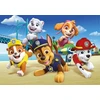Clementoni - 26591 - Supercolour Puzzle - Paw Patrol - dėlionė 60 Maxi detalių nuo 4 metų, spalvinga vaikiška dėlionė su specialiu švytėjimu ir spalvų intensyvumu, žaidimas vaikams