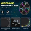 Comeder muzikos bokso treniruoklis, muzikos bokso treniruoklis, išmanusis bluetooth bokso treniruoklis su led šviesa, 9 greičio režimai ir skaičiavimo režimas, palaiko bluetooth, dovana suaugusiems ir vaikams, mankšta