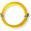 Conbic® Lwl 25 m simplexinis šviesolaidinis kabelis Lc/apc 8° į Lc/apc 8°, geltonas, Os2 patch kabelis, 9/125μm, Lszh, Ftth šviesolaidinis kabelis, G.657.a2 25 m
