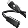 Conmdex usb c ilginamasis kabelis nuo vyriško iki moteriško usb 3.2 duomenų įkrovimo kabelis 5 gbps, 20v5a/100w palaiko 4k vaizdo/garso ilginamąjį kabelį, suderinamas su m1 m2 macbok, galaxy s23/22, pad mini 6