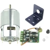 Conquerall 775 motorius 12v 8000rpm/24v 16000rpm didelio našumo nuolatinės srovės variklis su laikikliu ir 20a greičio reguliatoriumi