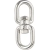 Constrabo Sukutis Nerūdijantis Plienas Aisi 316 V4a (akis/akis) M10 | Bl 3500 kg, 10 mm | Virvės suktukas bokso kriaušei, grilio suktukas, kabančiai kėdei, gėlių vazonui, grandinės suktukas, suktuko grandis, suktukas, dvigubas