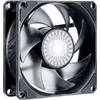 Cooler Master Sickleflow 80 korpuso ventiliatorius su patobulintu oro balansu, hibridiniais sparneliais, 30 Cfm, 2,75 Mmh2o, 6–25 Dba, juodas