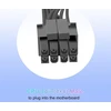 Cpu 8-pin į 8-pin (4+4) maitinimo adapterio kabelis