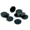 Crafters žetonai apvalūs, plexi, juodi, 22x3 mm (10)