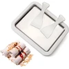 CREAM Rolled Ice Kreminis Maker rinkinys, ledo plokštė su 2 mentelėmis, Ice Kreminis Roller skirtas naminiams ledams ir šaldytam jogurtui