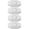Create idea sukamasis laidinis jungiklis Ac 250v 1a įmontuojamas šviesos reguliatorius 100w slankiklis be suvirinimo varžtų gnybtų lempos laido reguliatorius baltas, 4 vnt.