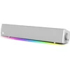 Kompiuterio kolonėlės Creative Sound Blaster Gs3 (balta) kompaktiška žaidimų garso juosta su Rgb ir Superwide technologija, maitinama Usb, Bluetooth 5.4, ausinių išvestis, skirta Pc ir Mac