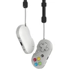 Crkd atom - kolekcinis raktų pakabuko valdiklis, skirtas nintendo switch, pc, mac, mobiliesiems įrenginiams ir smart tv (pal pilkas)