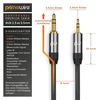 Csl 1,5 m jack kabelis 2,5 mm į 3,5 mm audio adapterio kabelis audio 2,5 mm jack kištukas į 3,5 mm jack kištuką perfect fit full metal plug paauksuoti kontaktai