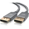 Csl - 4k displayport kabelis 1 m - displayport į displayport - dp 1.2-4k 60hz ir 2k 144hz - pralaidumas iki 21.6 gbit/s - jungiamasis kabelis - monitoriaus vaizdo plokštei pc nešiojamam kompiuteriui projektoriui