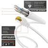 Csl - cat 7 tinklo kabelis slim - 20 m - patch kabelis - rj45 - lan ethernet gigabit kabelis - 10000 mbit - u/ftp pimf ekranavimas - switch router modem ps5 XBOX series x - suderinamas su cat 6 cat 8 -
