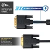 Csl - didelės spartos dvi į dvi kabelis | dual link 24+1 | paauksuoti kontaktai | hdtv raiškos iki 2560x1600