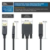 Csl – hq premium displayport į dvi kabelis (dual link), 3m