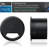Csl - Usb 3.0 į stalą montuojamas Usb šakotuvas - stalo kabelių kreiptuvas - stalo kabelių dėžutė - 2 x Usb 3.2 - 1 x Usb C 3.2 - 2 x garso prievadai 3.5 mm lizdas garsiakalbiui ir mikrofonui