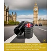 Customprivé Juodas Union Jack aliumininiai universalūs motociklų triračių keturračių motorolerių automobilių ventilių dangteliai