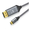 Cy 1.8m reversible displayport dp į usb 3.1 type c usb-c display male 8k hdtv kabelis nešiojamam kompiuteriui monitoriui