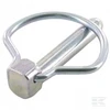 D formos fiksatorius 8x45 mm, cinkuotas plienas