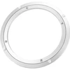 Dadajave 12 colių aliuminio lydinio patefonas, 300 mm skersmens besisukantis rutulinis guolis, aliuminio pasukamas žiedas, sidabrinis, apkrova iki 60 kg, didelio patvarumo besisukantis lazy susan, nerūdijantis patefonas rotacijai