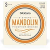 D'addario Ej74-3d Phosphor Bronze 11-40 mandolinos stygos, medium