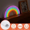 Dajasd led debesies neoninis ženklas, led debesies neoninis ženklas su maitinimu baterijomis arba usb, led ženklas, led žaidimų kambario dekoracija svetainei, vaikų kambariui, barui, žaidimų kambariui, vakarėliui - vaivorykštė