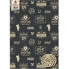 Danilo Promotions Ltd Peaky Blinders 4 lapai po 4 etiketes 70 x 50 cm oficialus produktas, atsakingai pagamintas