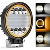 Darbinis halogeninis žibintas 24 led 72w 12-24v 2880lm off road tir traktorius autobusas e9