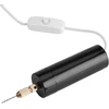 Dc 5 v nešiojamas elektrinis gręžtuvas rankinis usb gręžtuvas su 3 dalių antgaliais pcb 0,7–1,3 mm amatų gręžimo griebtuvo įrankiai