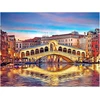 Dcidbei kvadratinis deimantų tapybos rinkinys Italijos peizažas 50 x 40 cm kvadratiniai akmenys tiltas Rialto tiltas suaugusiems peizažo paveikslai mozaika