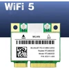 Dcnrinsr Rtl8822ce Wifi kortelė + antenos rinkinys 1200 Mbps 2.4g + 5ghz 802.11ac Mini Pcie Bt 5.0, skirtas Nešiojamam/pc 10/11