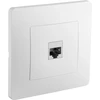 Debflex Cat.6 Rj45 Lizdas, Ethernet Sieninis, Abs, Baltas