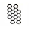 Decolicious Sieninis geometrinis pakabinimo kabykla 58,5cm Cells Up! korio formos
