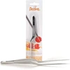 Decora 0280301 virtuvinės žnyplės, nerūdijantis plienas, 14 cm, pilkos